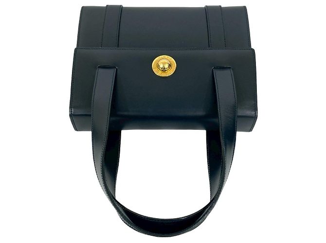 Céline Borsa 2 in 1 in pelle di vitello Celine Blu - vista 5