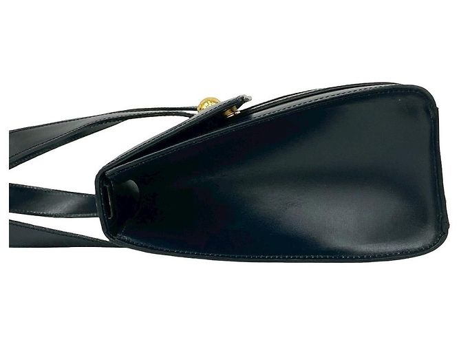Céline Borsa 2 in 1 in pelle di vitello Celine Blu - vista 6
