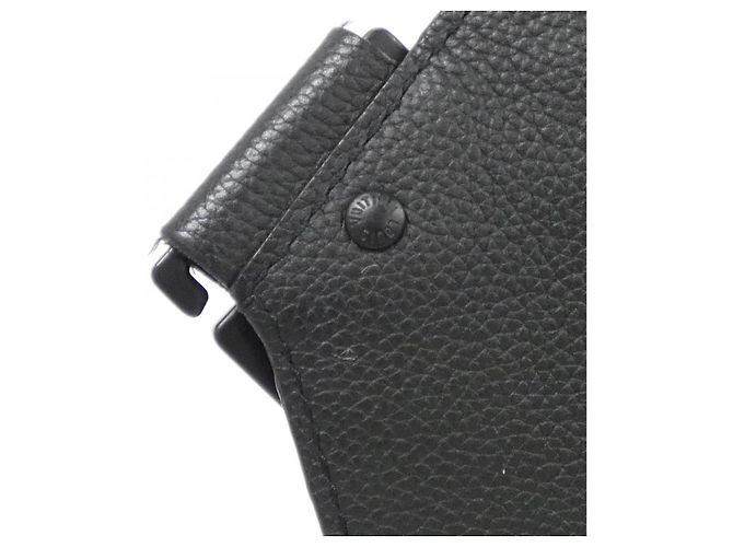 Borsa a spalla Louis Vuitton LV Aerogram Takeoff in pelle di vitello Nero - vista 5