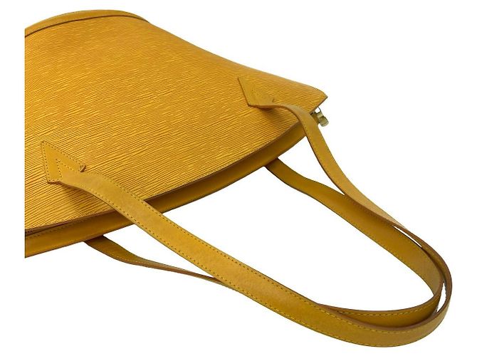 Borsa tote in pelle Epi Saint Jacques di Louis Vuitton Giallo - vista 5