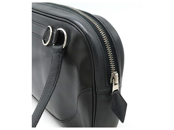 Borsa a Spalla in Vitello Hermès Nero - vista 4