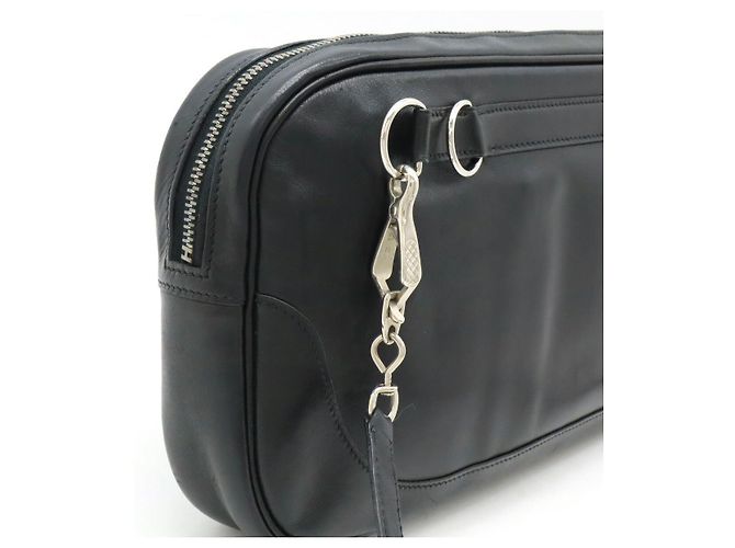 Borsa a Spalla in Vitello Hermès Nero - vista 7