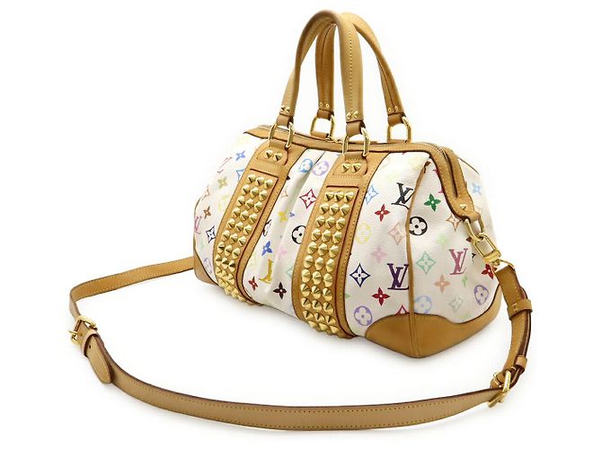 Borsa 2 in 1 Courtney Monogram Louis Vuitton Bianco - vista 2