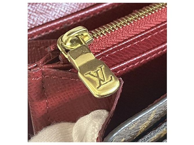 Portafoglio Lungo Monogramma Sarah di Louis Vuitton Rosa - vista 9