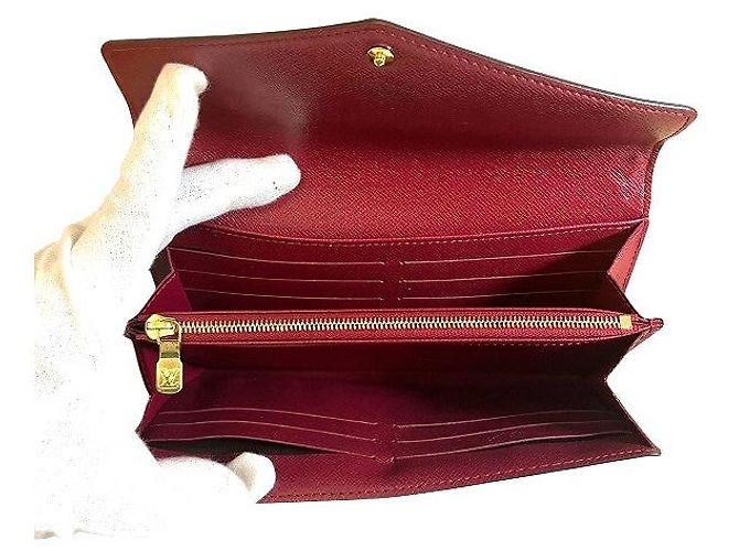 Portafoglio Lungo Monogramma Sarah di Louis Vuitton Rosa - vista 3