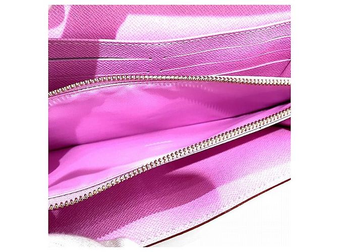 Portafoglio Lungo Monogramma Sarah di Louis Vuitton Bianco - vista 5