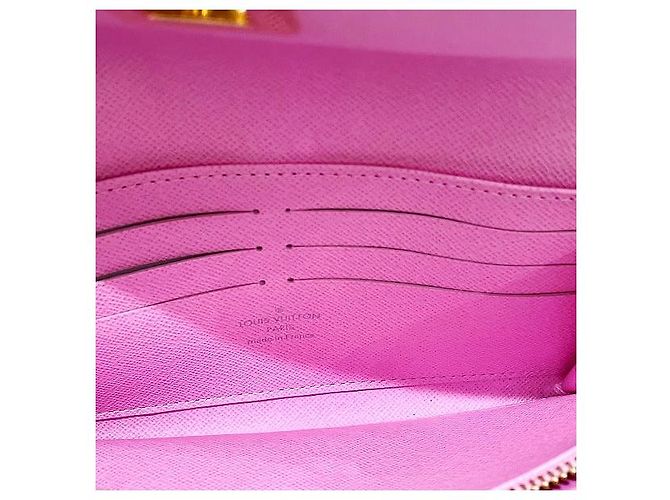 Portafoglio Lungo Monogramma Sarah di Louis Vuitton Bianco - vista 7