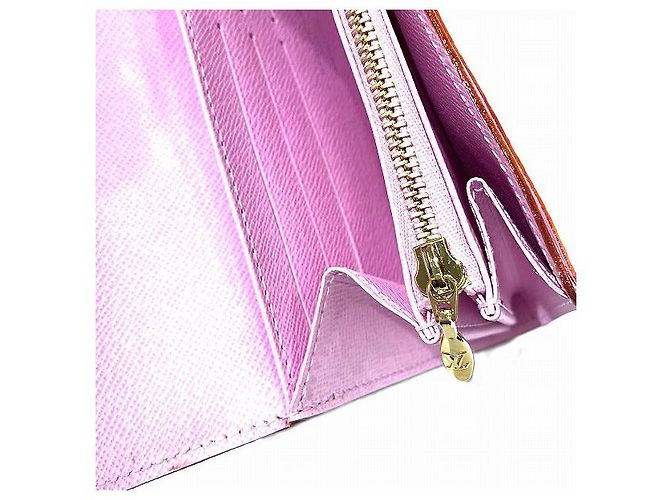 Portafoglio Lungo Monogramma Sarah di Louis Vuitton Bianco - vista 8