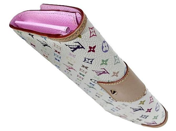 Portafoglio Lungo Monogramma Sarah di Louis Vuitton Bianco - vista 9