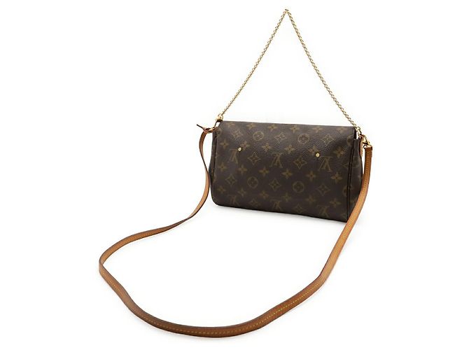 Bolso de Hombro Louis Vuitton Monogram Favorite MM Castaño - vista 2