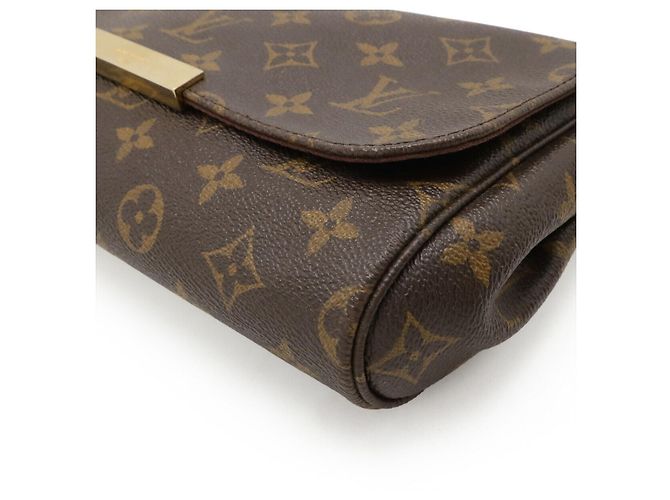 Bolso de Hombro Louis Vuitton Monogram Favorite MM Castaño - vista 3