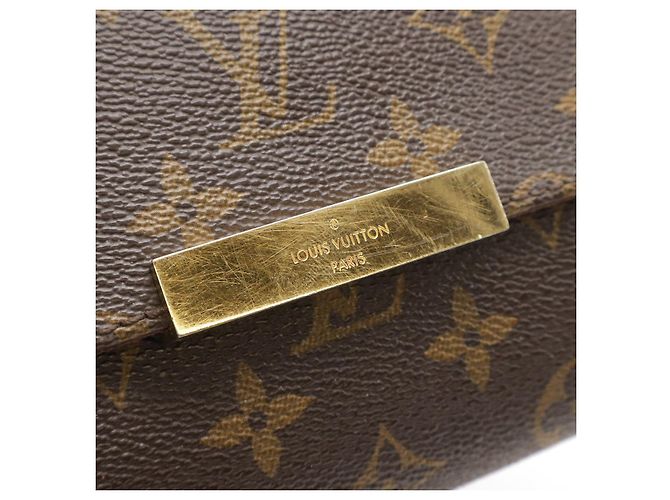 Bolso de Hombro Louis Vuitton Monogram Favorite MM Castaño - vista 4