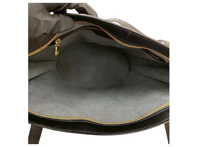 Louis Vuitton Saint Jacques Epi-Leder Tote Bag Schwarz - Ansicht 10