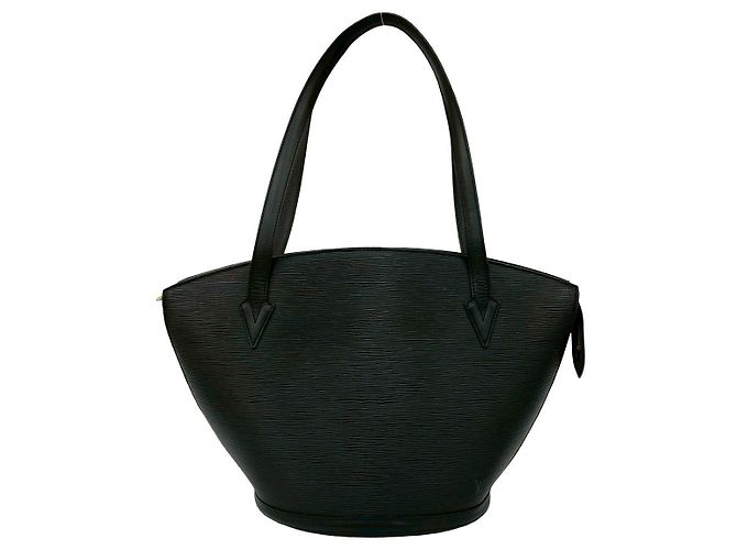 Louis Vuitton Saint Jacques Epi-Leder Tote Bag Schwarz - Ansicht 2