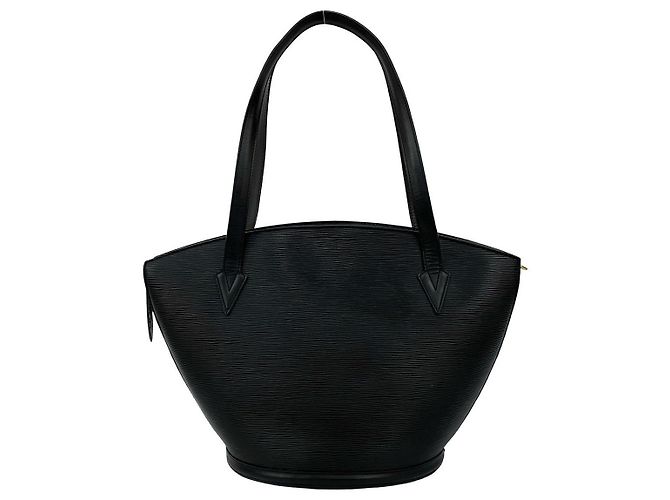 Louis Vuitton Saint Jacques Epi-Leder Tote Bag Schwarz - Ansicht 4