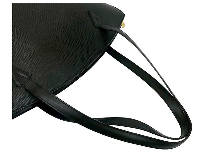 Louis Vuitton Saint Jacques Epi-Leder Tote Bag Schwarz - Ansicht 5