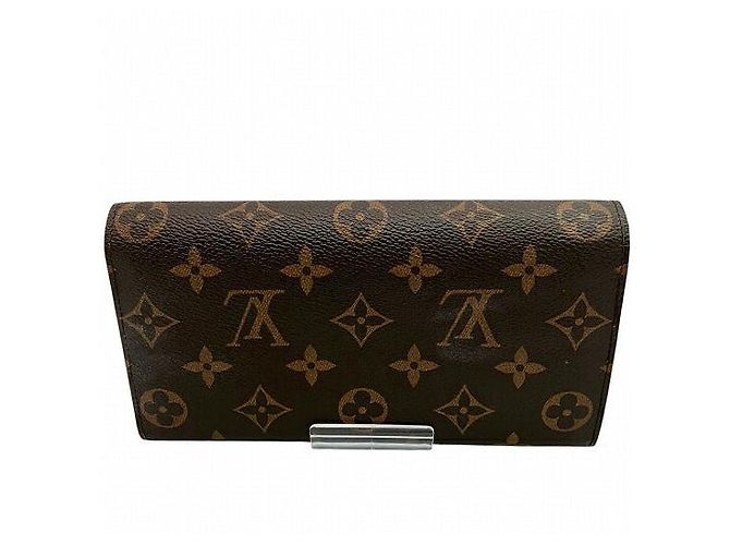 Portafoglio Lungo Monogramma Sarah di Louis Vuitton Marrone - vista 2