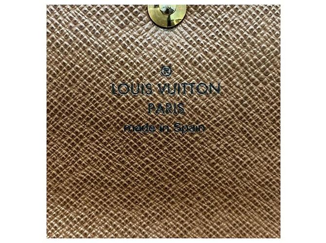 Portafoglio Lungo Monogramma Sarah di Louis Vuitton Marrone - vista 4