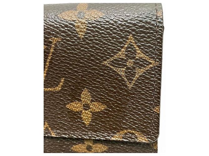 Portafoglio Lungo Monogramma Sarah di Louis Vuitton Marrone - vista 6