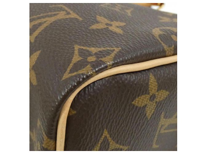 Borsa Boston Monogram Speedy Bandoulière Louis Vuitton Marrone - vista 2