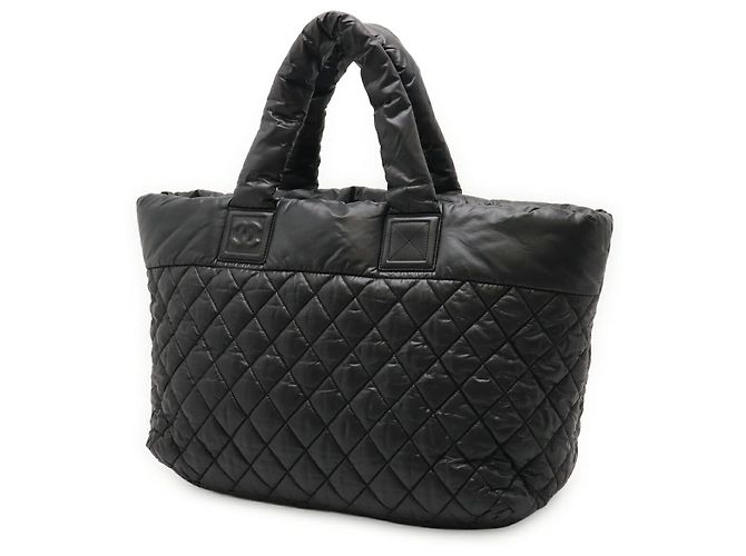 Chanel Coco Cocoon Nylon 2way Tote Black - view 2