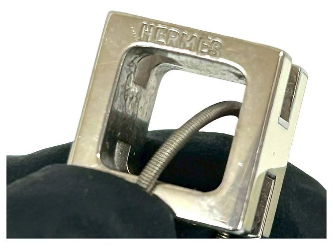 Collar de metal Hermès Caged d'H H Cube Plata Metálico - vista 3
