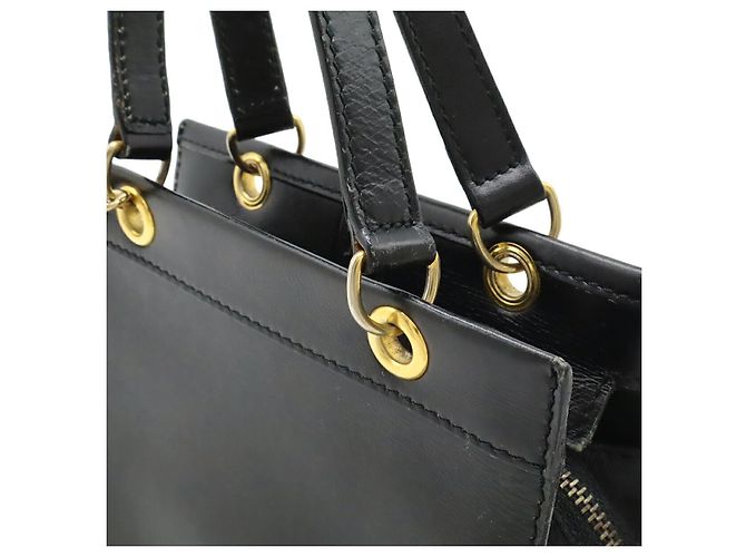 Céline Borsa in pelle 2 in 1 Celine Nero - vista 5