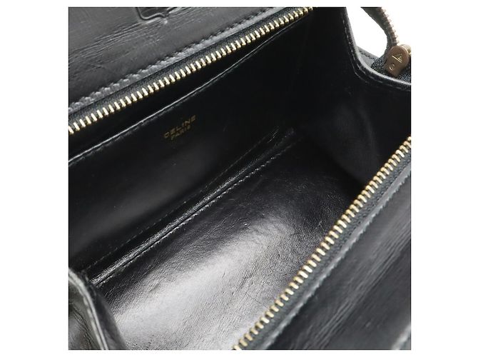 Céline Borsa in pelle 2 in 1 Celine Nero - vista 7