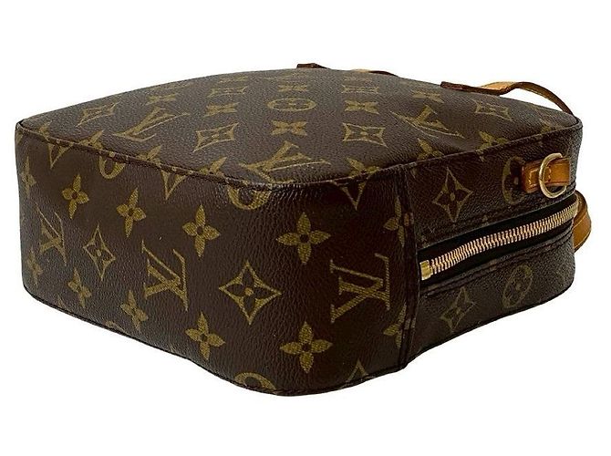Borsa 2 in 1 Monogram Spontini di Louis Vuitton Marrone - vista 9