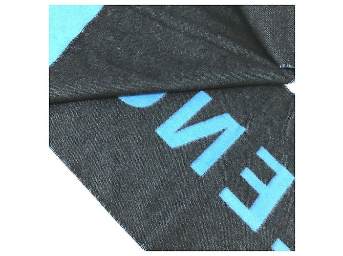 Blaue Wollschals von Balenciaga - Ansicht 6
