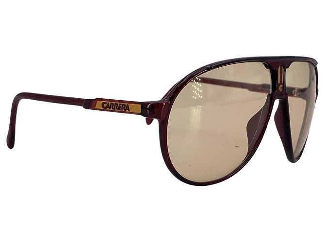 Occhiali da sole in plastica vintage Carrera Marrone - vista 2