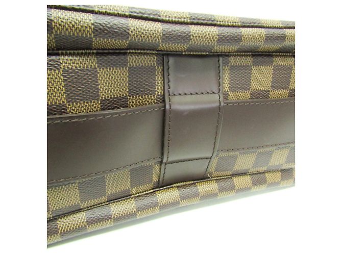 Naviglio Bolsos de Hombro de Lona Monogram Marrón Louis Vuitton Castaño - vista 6