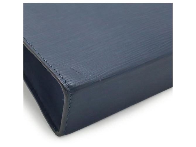 Pochette Toilette 26 Epi di Louis Vuitton Blu - vista 3