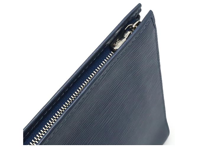 Pochette Toilette 26 Epi di Louis Vuitton Blu - vista 4