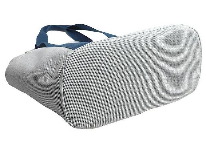 Bolso Tote de Lona Cabriole de Hermès Azul - vista 3