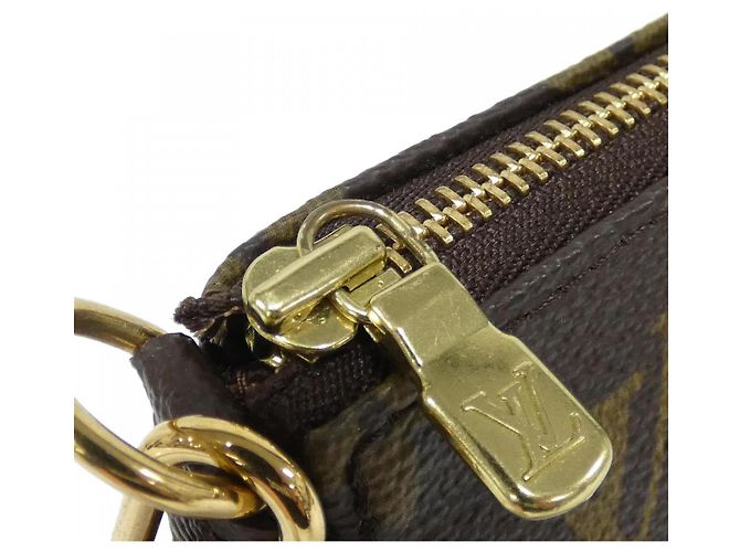 Pochette Accesorios Monograma Louis Vuitton Castaño - vista 3