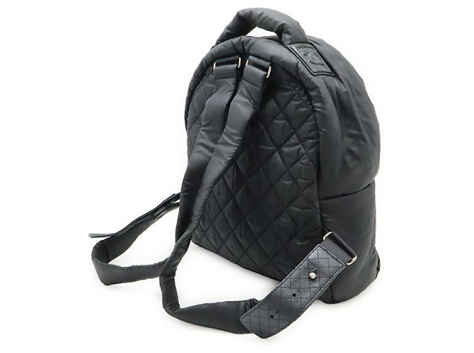 Mochila de nylon y cuero Coco Cocoon de Chanel Negro - vista 2