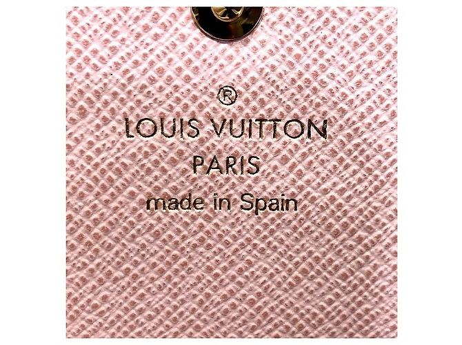 Carteira Sarah Damier Louis Vuitton Marrom - vista 4