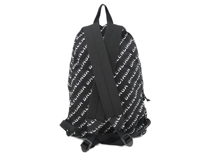 Sac à dos en nylon Wheel de Balenciaga Noir - vue 2
