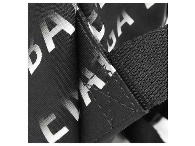 Sac à dos en nylon Wheel de Balenciaga Noir - vue 6