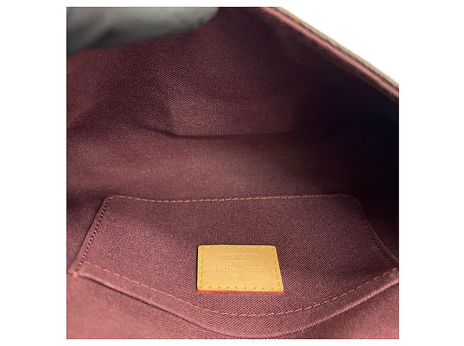 Borsa 2 in 1 Monogram Favorite PM di Louis Vuitton Metallico Bronzo - vista 10