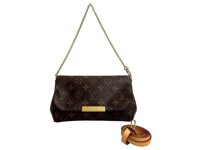 Borsa 2 in 1 Monogram Favorite PM di Louis Vuitton Metallico Bronzo - vista 2