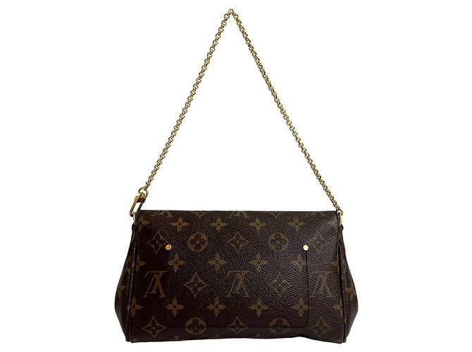 Borsa 2 in 1 Monogram Favorite PM di Louis Vuitton Metallico Bronzo - vista 4