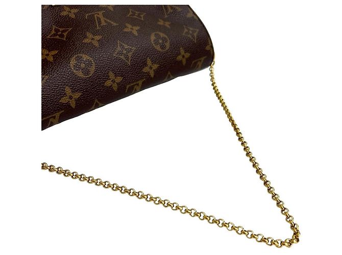 Borsa 2 in 1 Monogram Favorite PM di Louis Vuitton Metallico Bronzo - vista 5