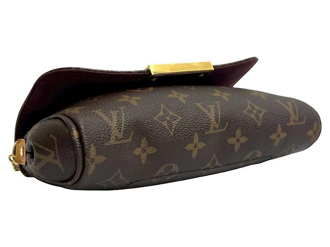 Borsa 2 in 1 Monogram Favorite PM di Louis Vuitton Metallico Bronzo - vista 8