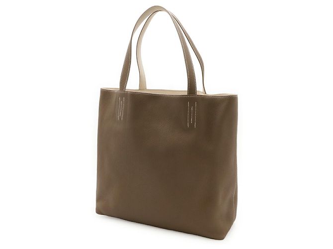 Hermès Reversible Hermes Double Sens 36 Tote Bag Grau - Ansicht 2