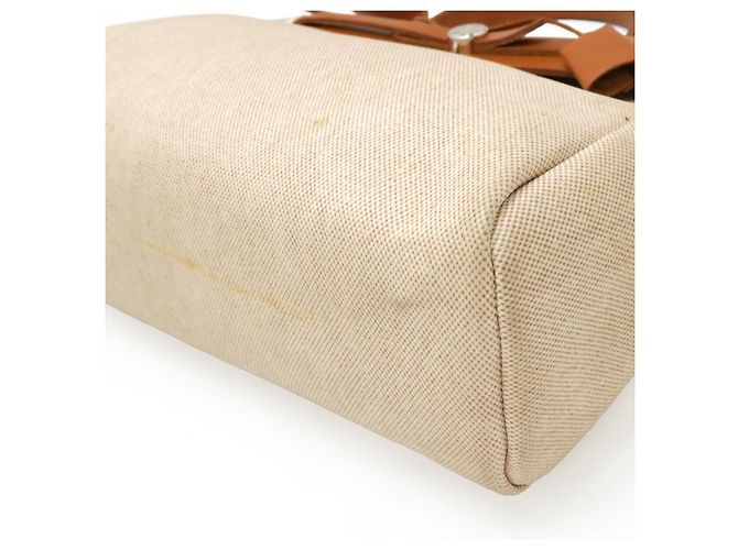 Bolsa 2 em 1 Herbag PM Toile Officier da Hermès Marrom - vista 3