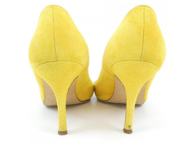 Manolo Blahnik Pumps Gelb - Ansicht 5