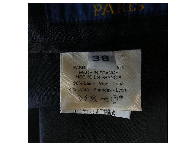 Hermès Pantaloni Hermes Vintage Grigio - vista 3