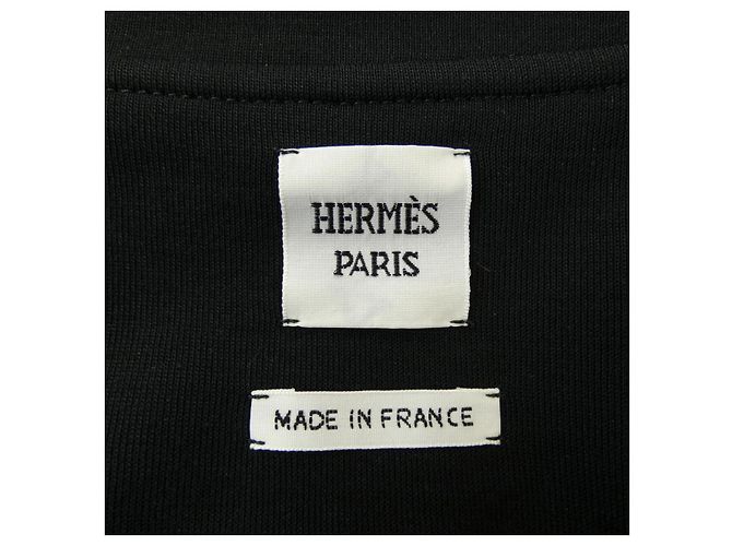 Hermès Blouson Hermes 4H4216DI Nero - vista 5